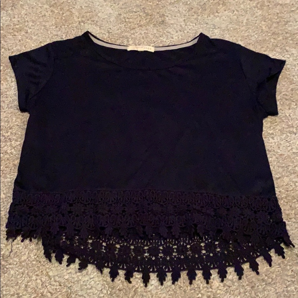 Slight crop top